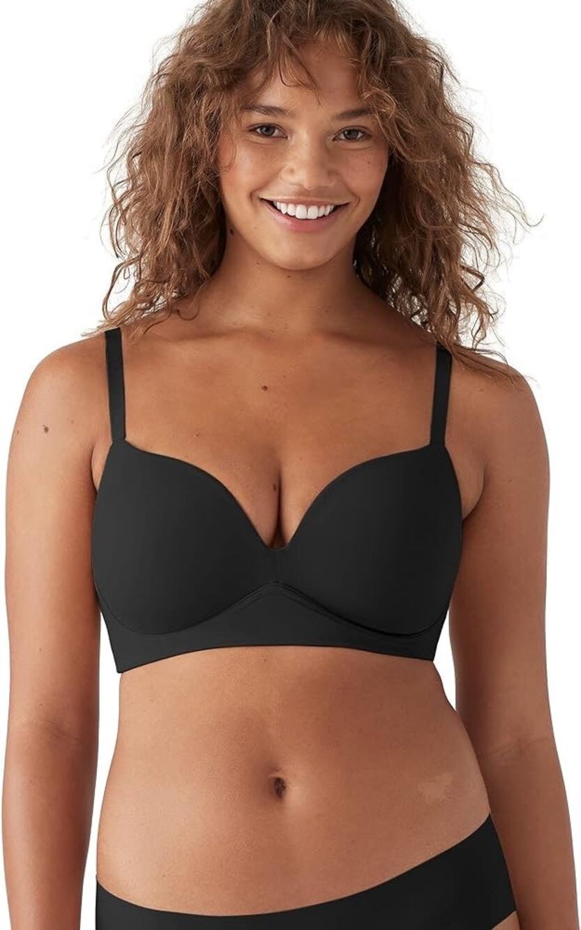 NWT True & Co Womens True Body Wirefree Push Up Bra Size 32C